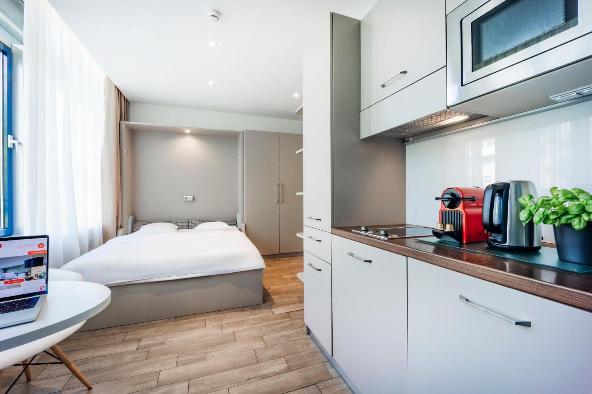 Apartment M mit Kingsize-Bett